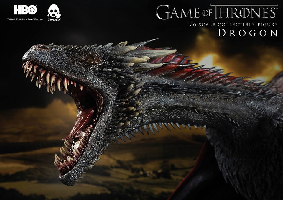 Threezero Drogon Statue