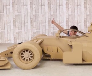 Making a Cardboard F1 Car
