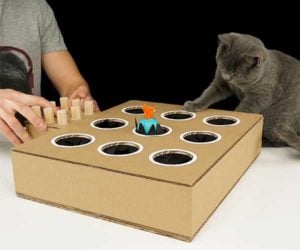 DIY Cardboard Cat Whack-a-Mole