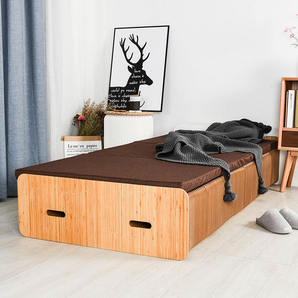 Extendable Cardboard Bed