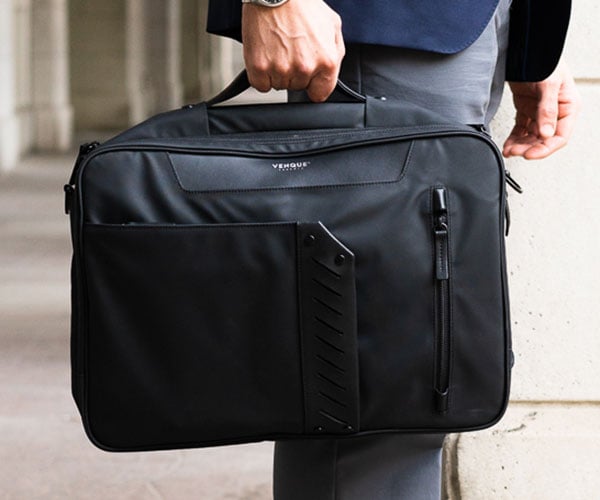 This Versatile Briefcase is Waterproof, Durable and Compartmentalized
