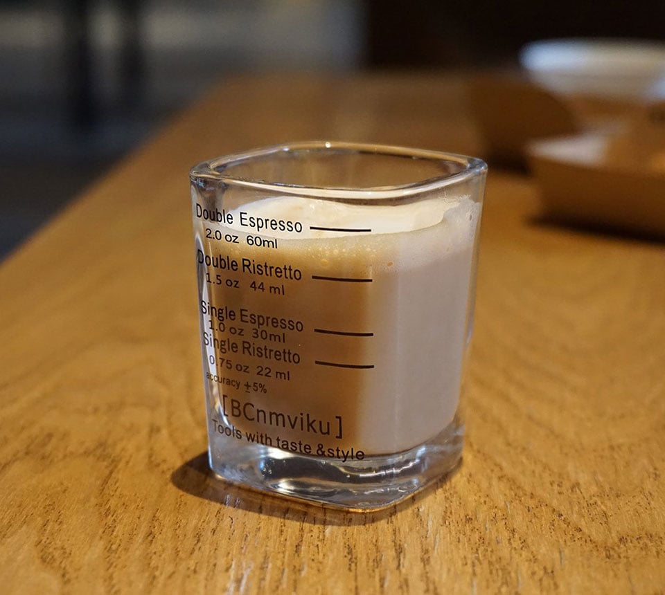 Graduated Espresso Shot Glass