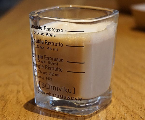 Graduated Espresso Shot Glasses