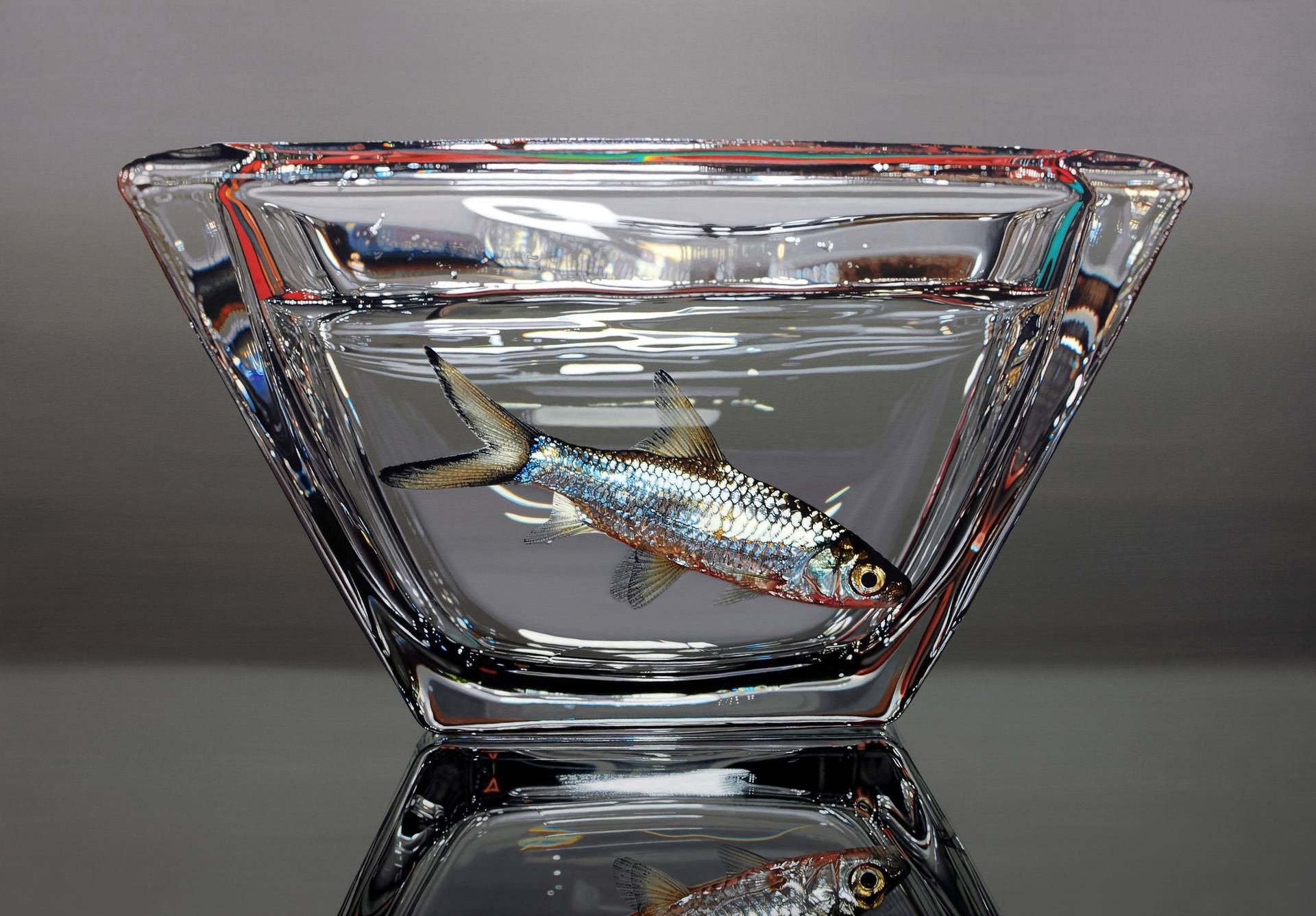 An Artist Spent 10 Months Painting This Hyper Realistic Fish