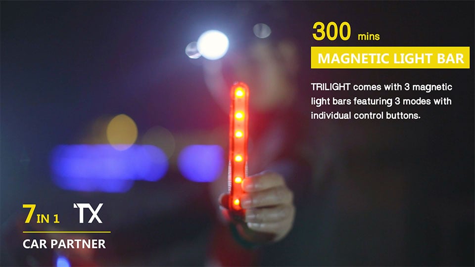 Trilight Emergency Car Light