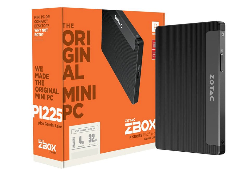 Zotac Zbox PI225 Mini PC
