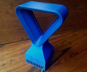 DIY 3D Printed Bladeless Fan
