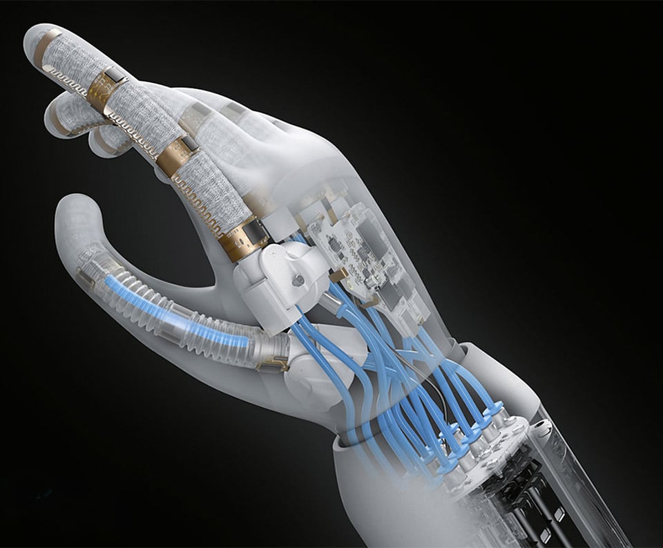 Festo's Robot Hand Can Grip and Hold Objects Just Like a Human