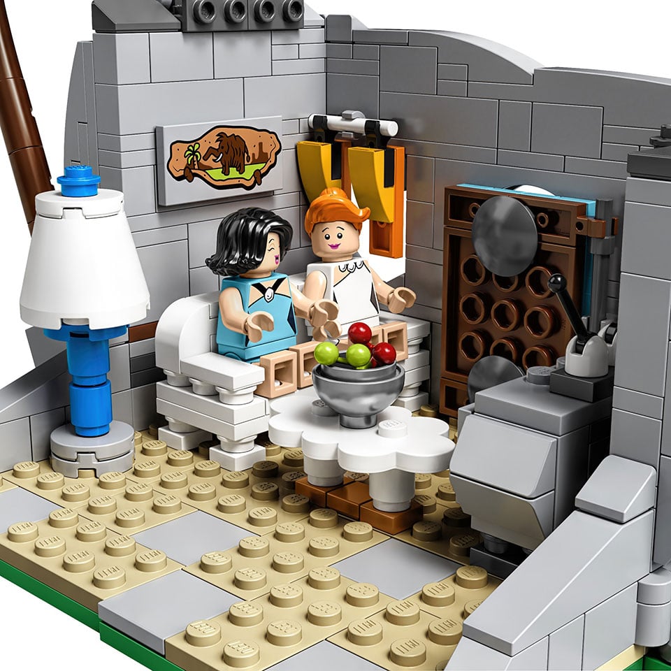 You Can Now Own the Flintstones, their Home and Car as a LEGO Set