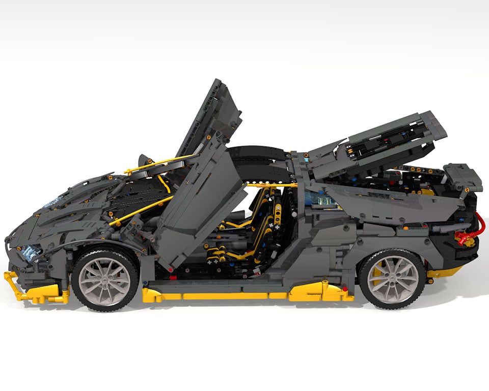 Check out This Badass Concept for a LEGO Lamborghini Centenario