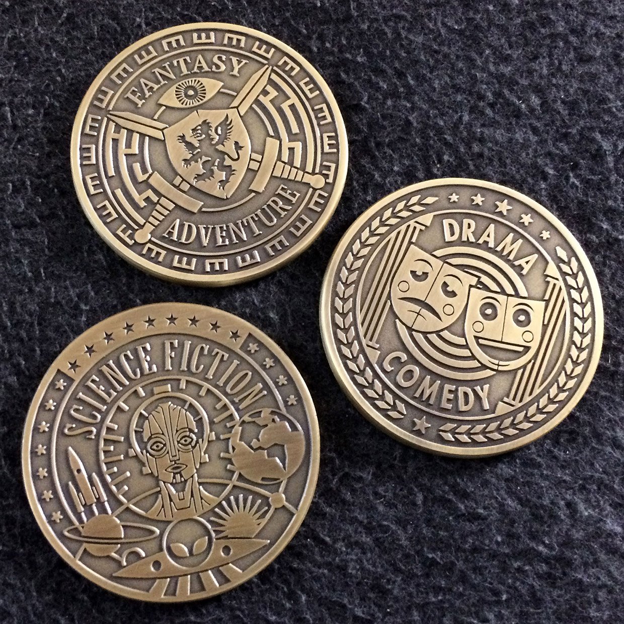 Movie Genre Coins