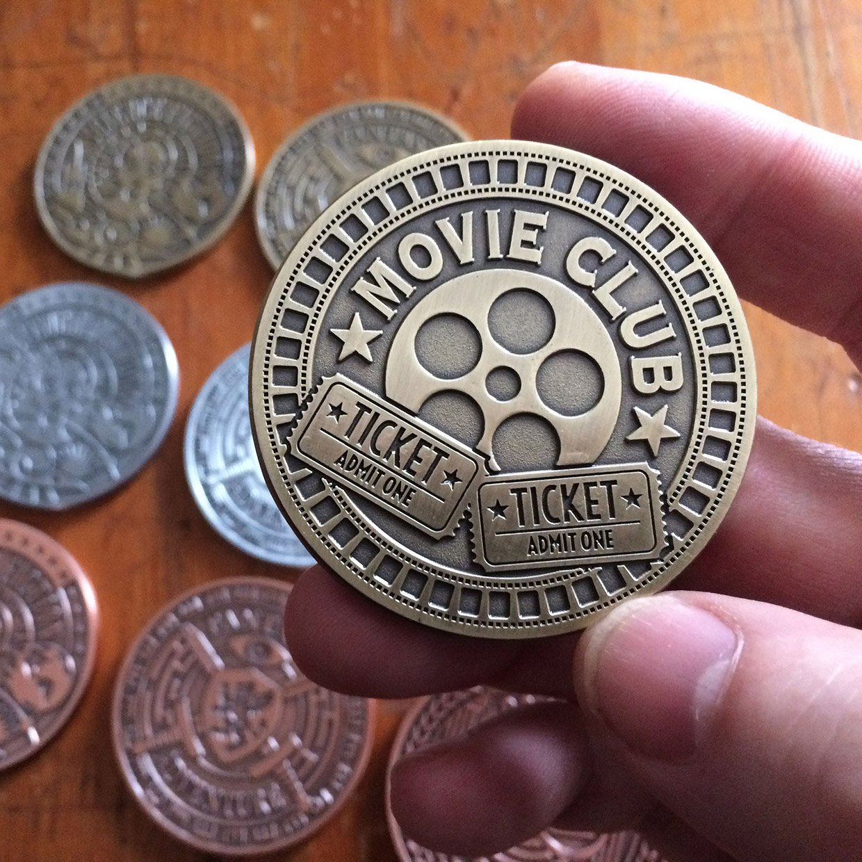 Movie Genre Coins