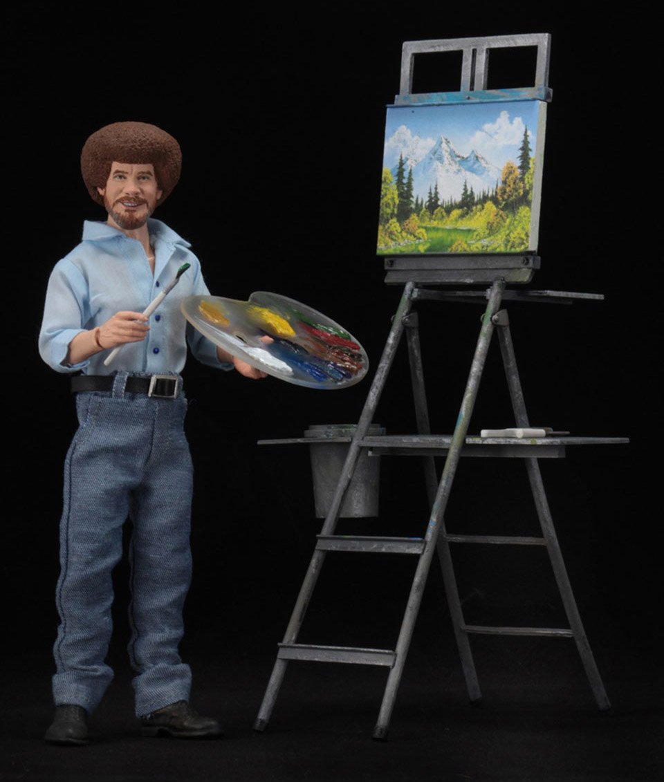 NECA Bob Ross Action Figure