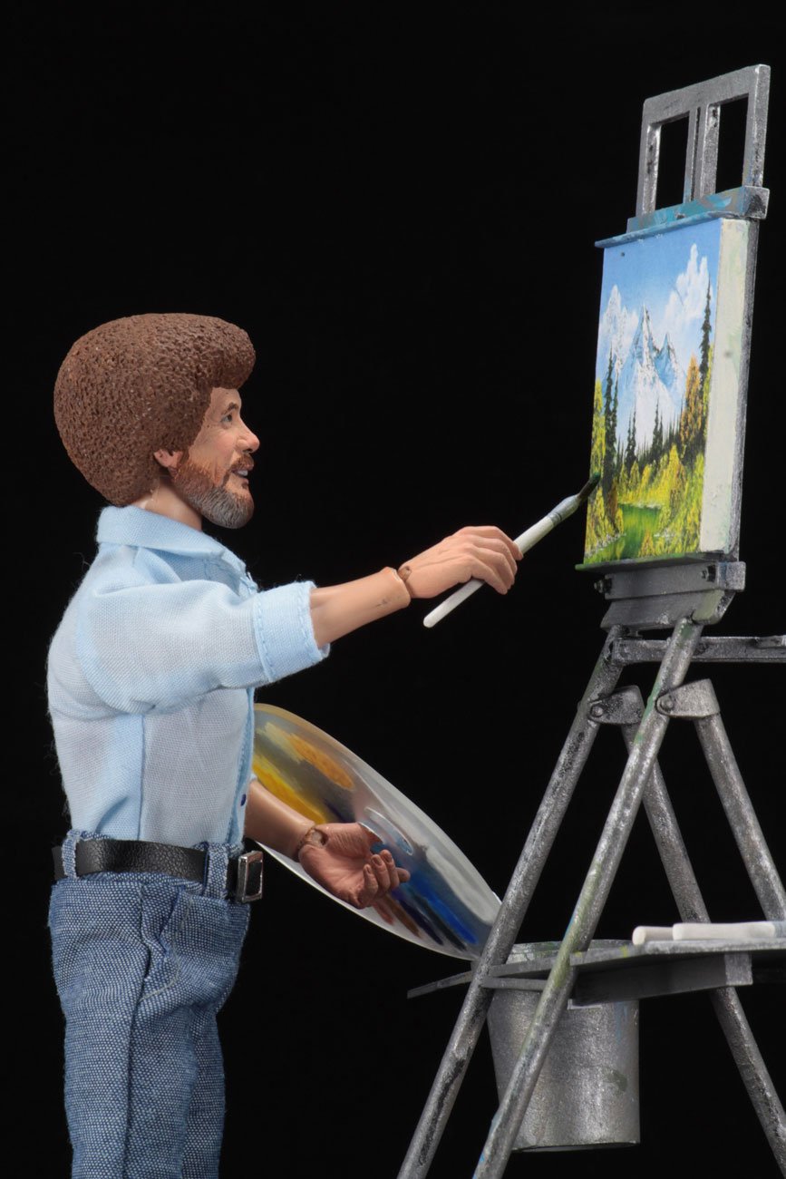 NECA Bob Ross Action Figure