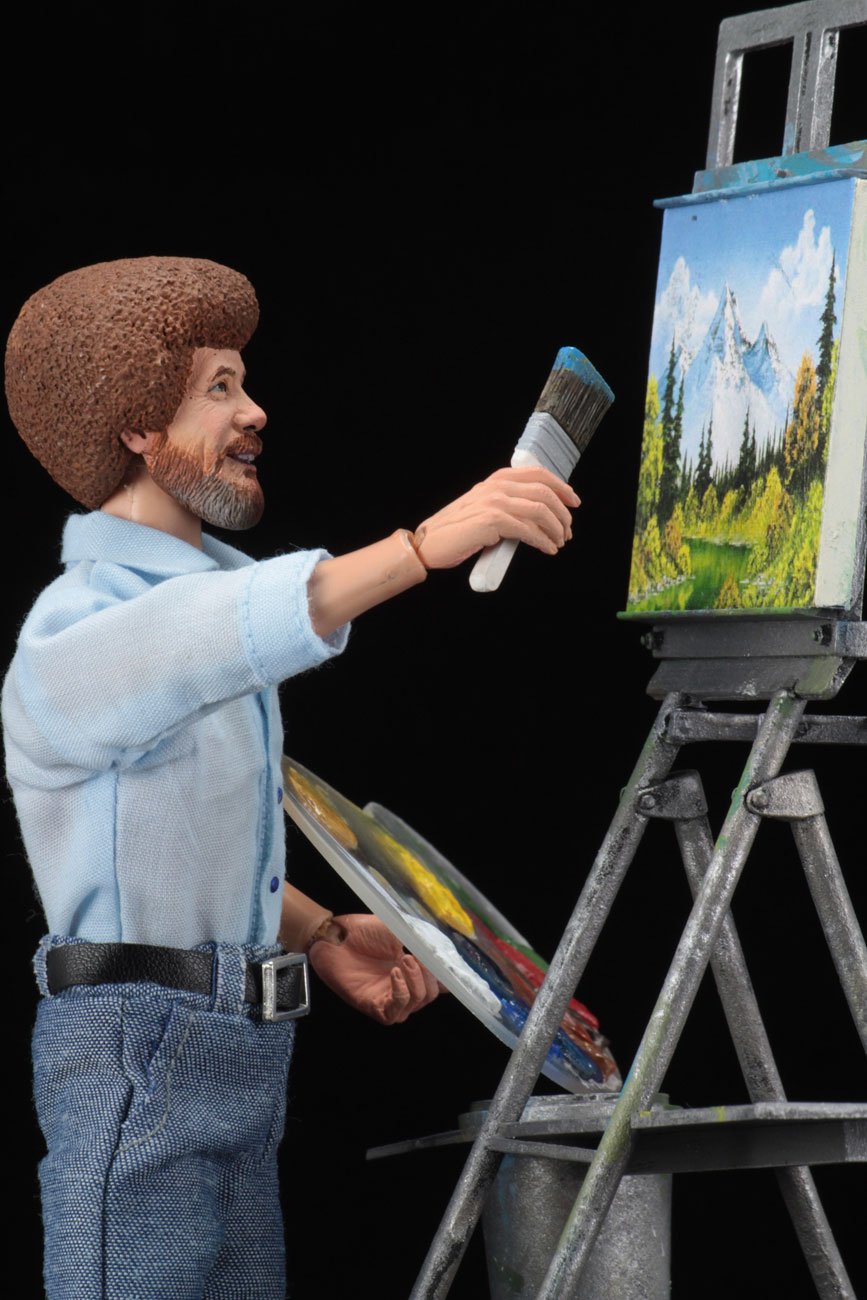 NECA Bob Ross Action Figure