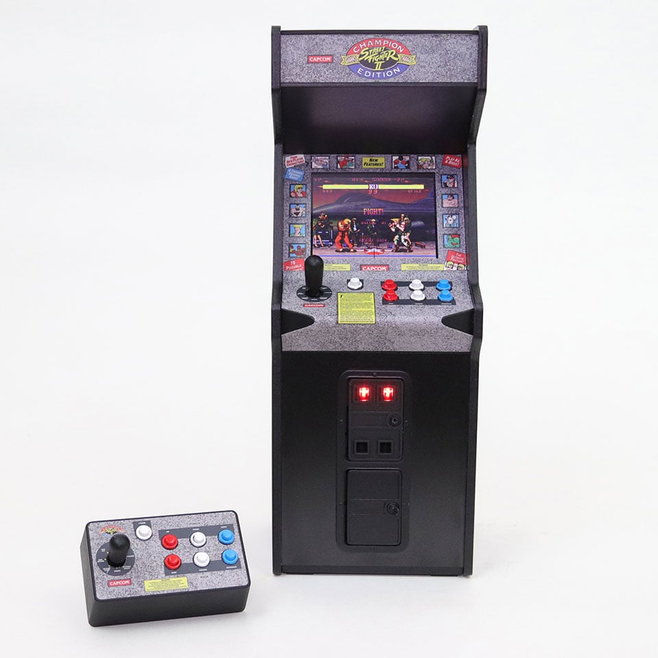 Check out This Working SixthScale Street Fighter II Arcade Machine