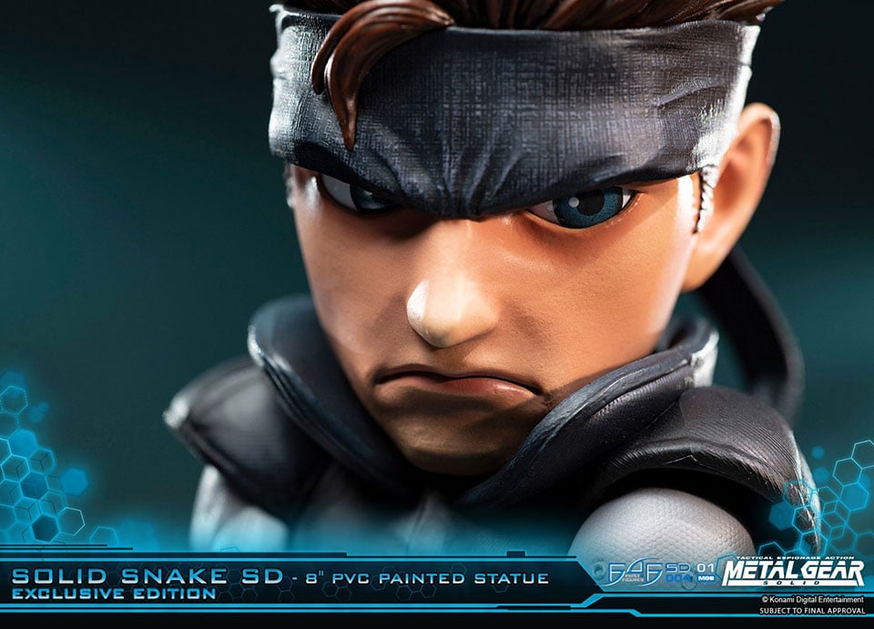 Solid Snake SD Statue