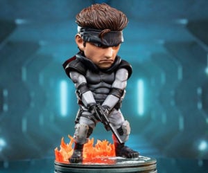Solid Snake SD Statue