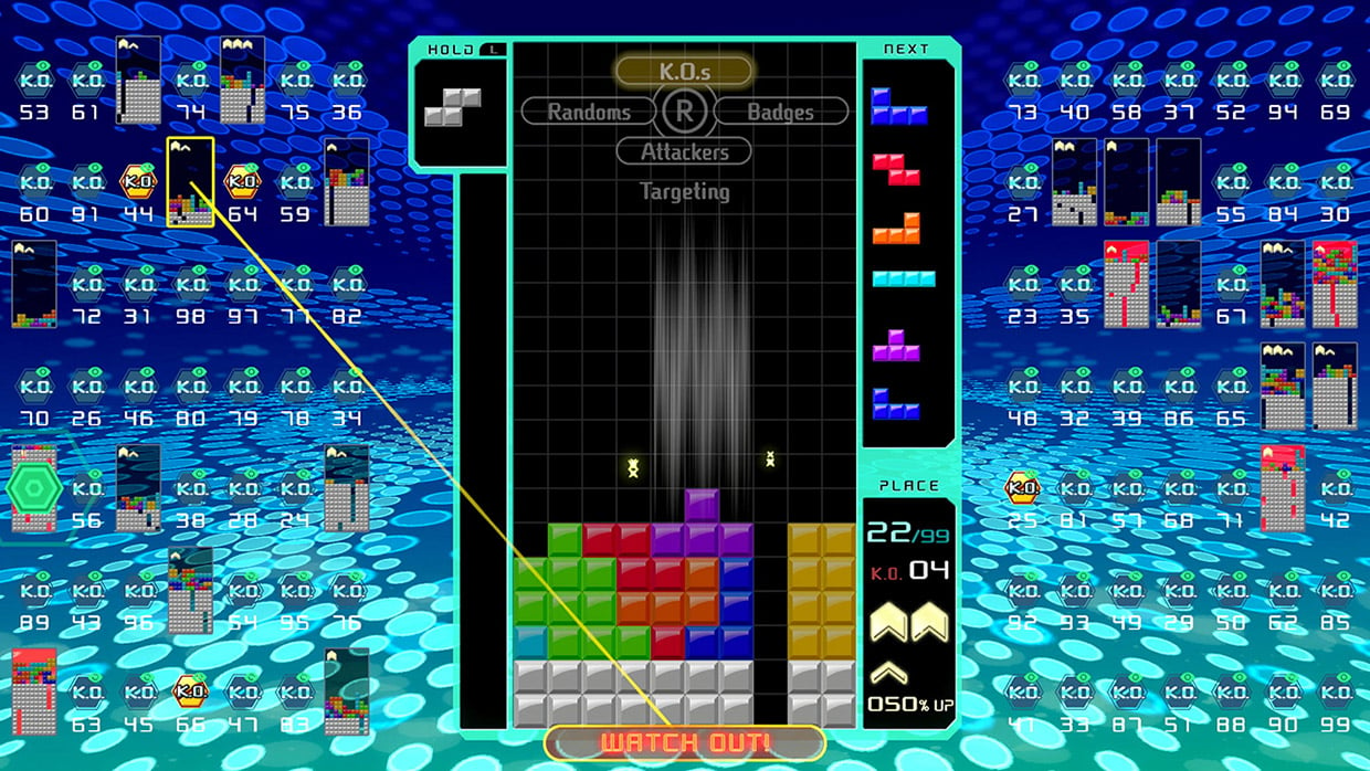 Tetris 99 for the Nintendo Switch
