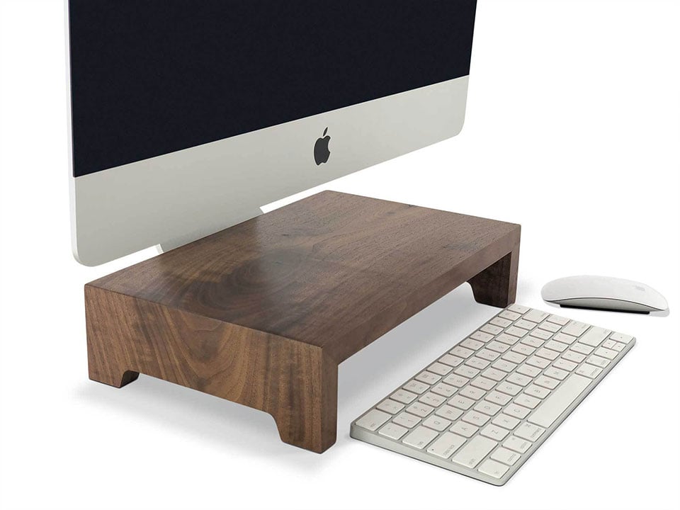 Understands Makes Computer Stands from Downed Urban Wood