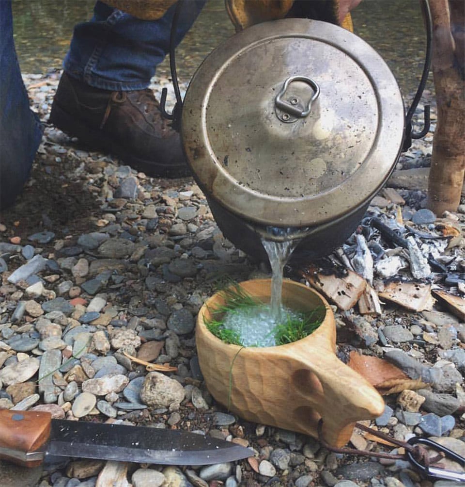 Kuksa Wood Camp Mug