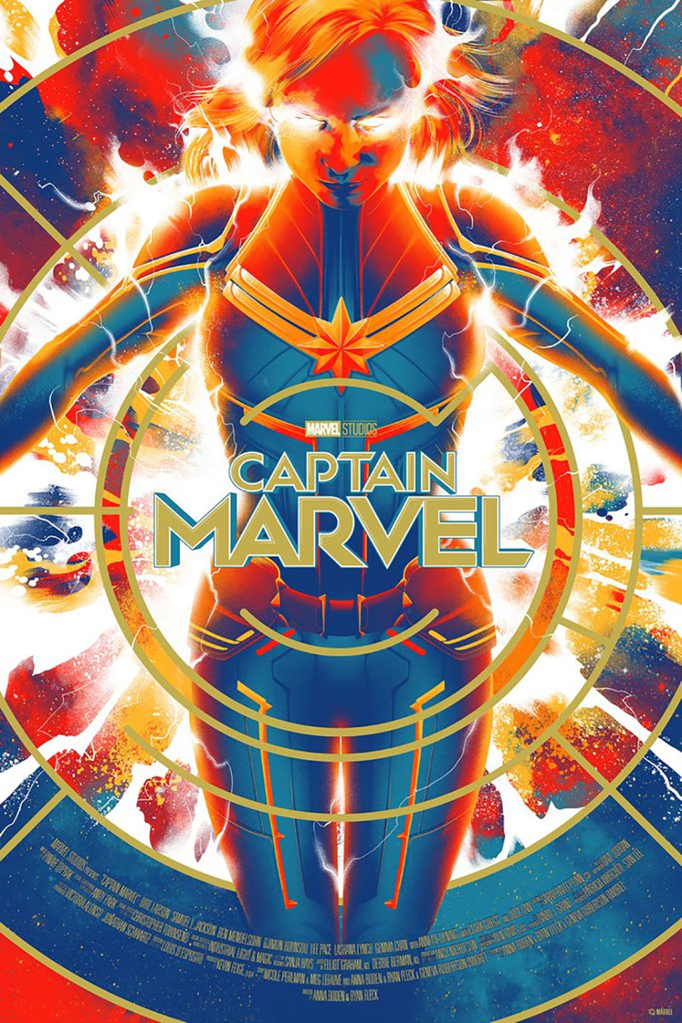 Mondo Captain Marvel Posters & Pins