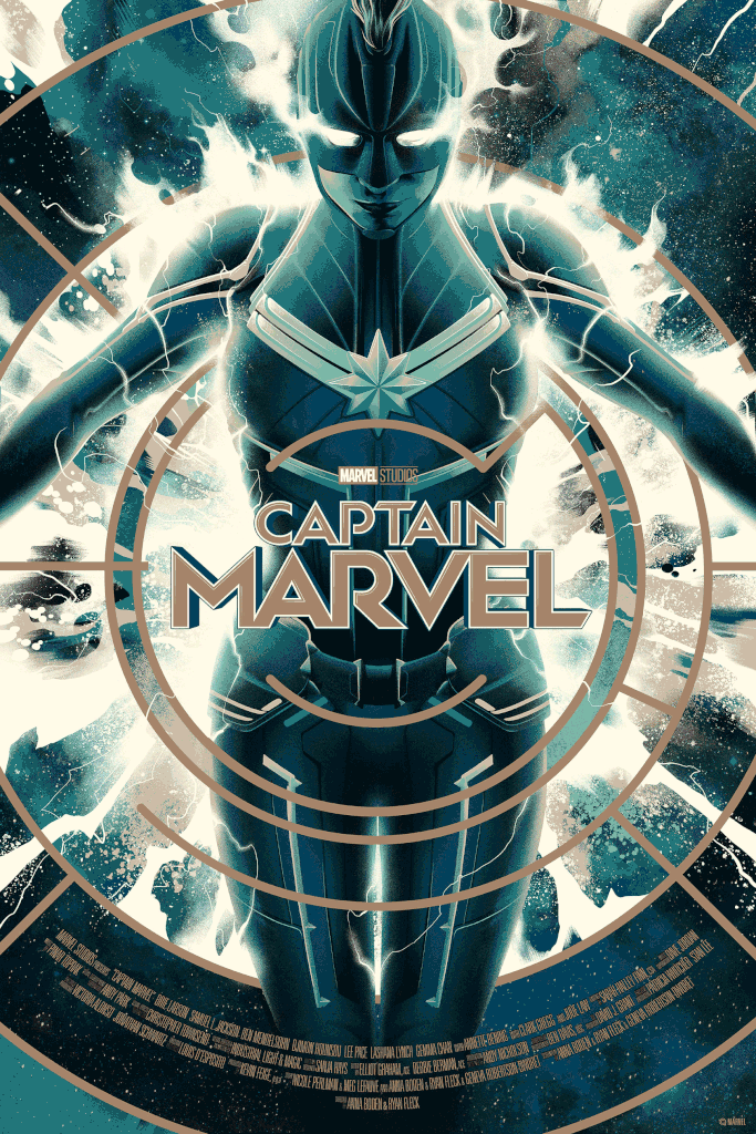 Mondo Captain Marvel Posters & Pins