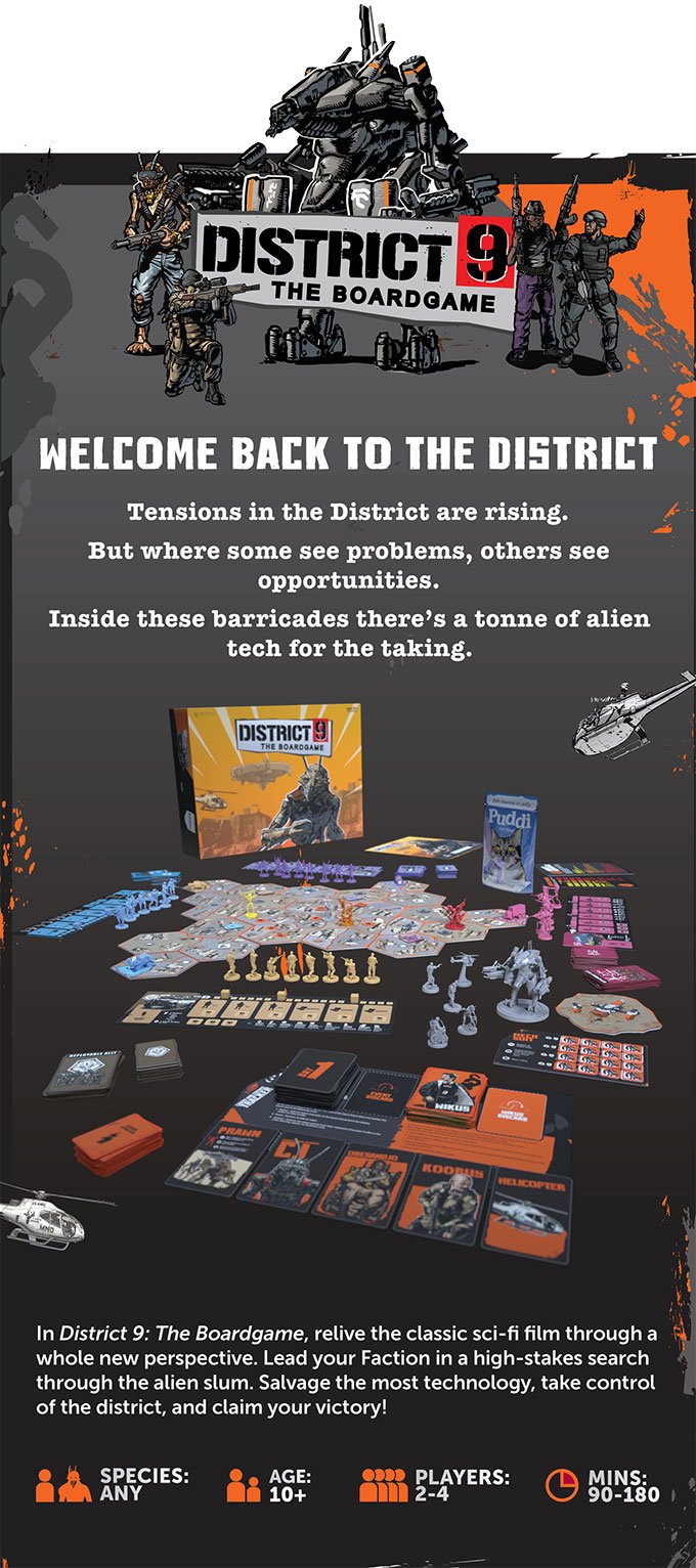 District 9: The Board Game