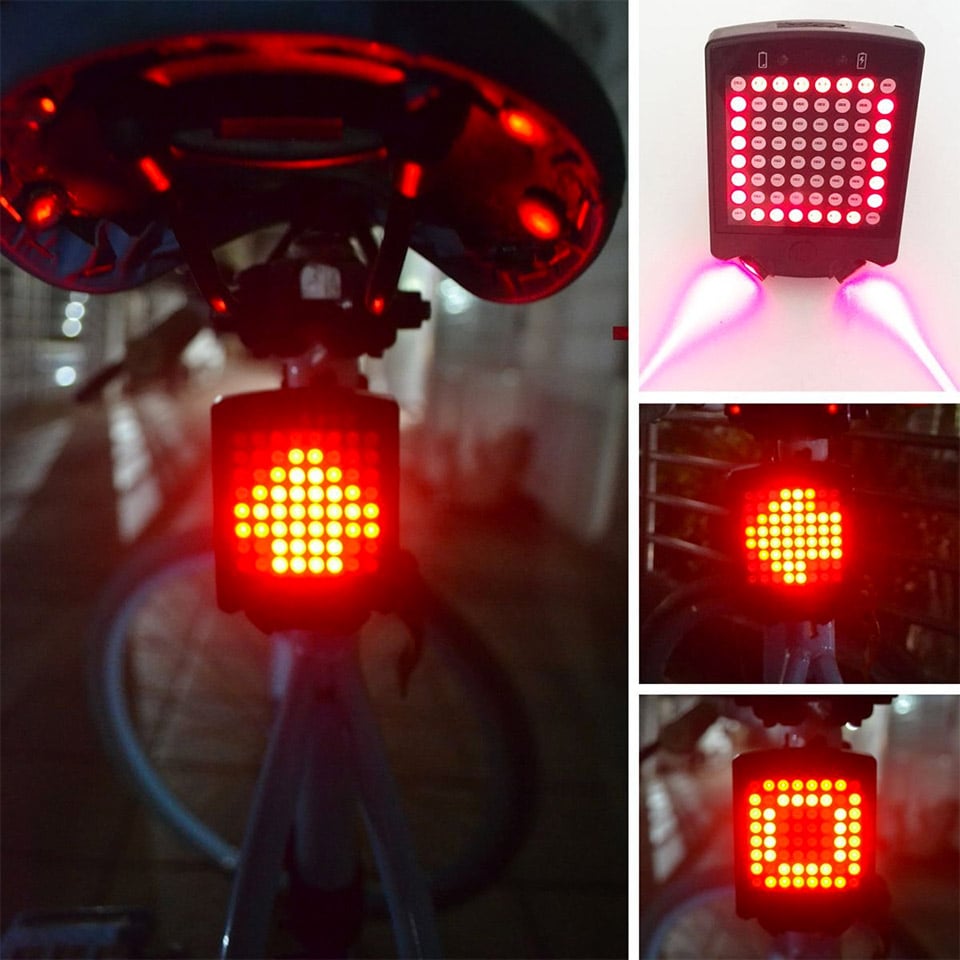 Dot Matrix Bike Light