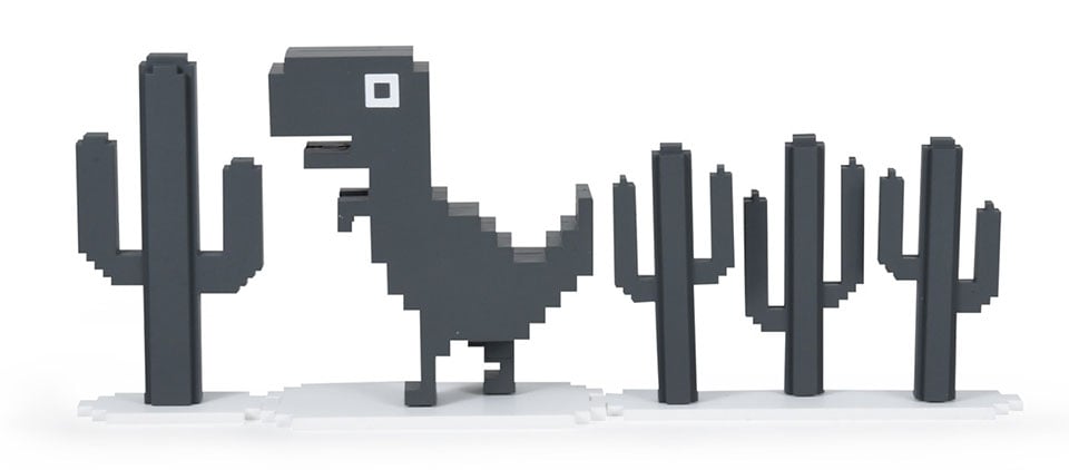 Google Chrome Dinosaur Set
