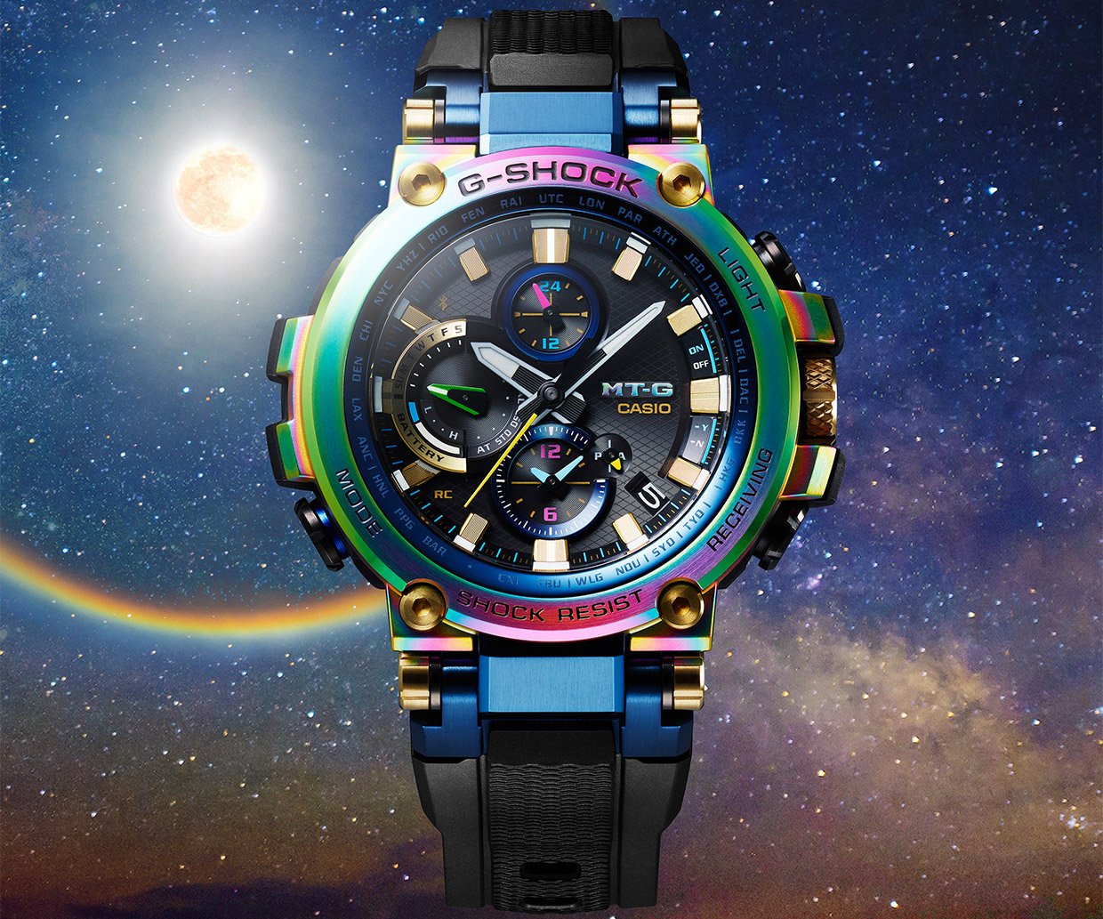 Casio G-SHOCK MT-G Rainbow