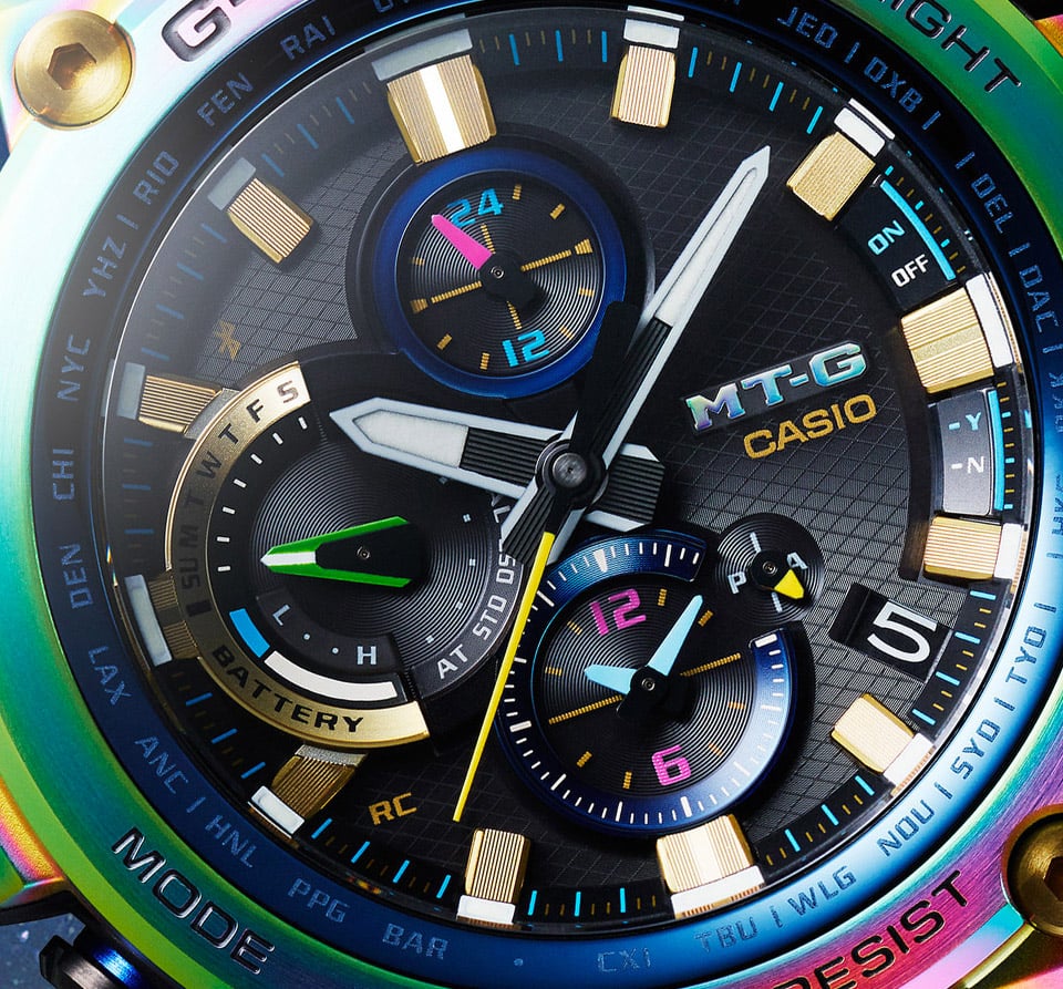 Casio G-SHOCK MT-G Rainbow