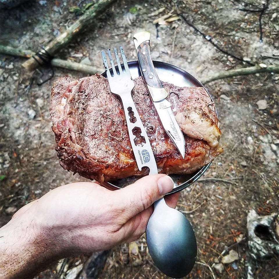 Heavy Cover Titanium Spork