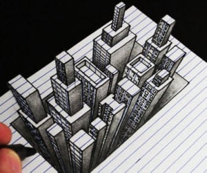How to Draw a 3D City