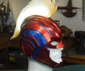 Making Capt. Marvel’s Helmet