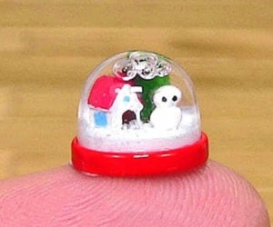 World’s Smallest Snow Globe