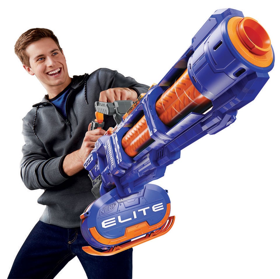 The Nerf N Strike Elite Titan Cs 50 Is A 50 Round Foam Dart Minigun