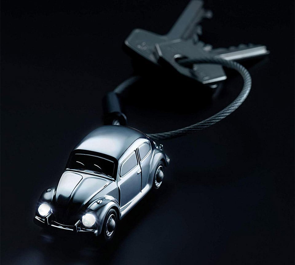 vw beetle keychain