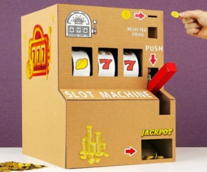 DIY Cardboard Slot Machine