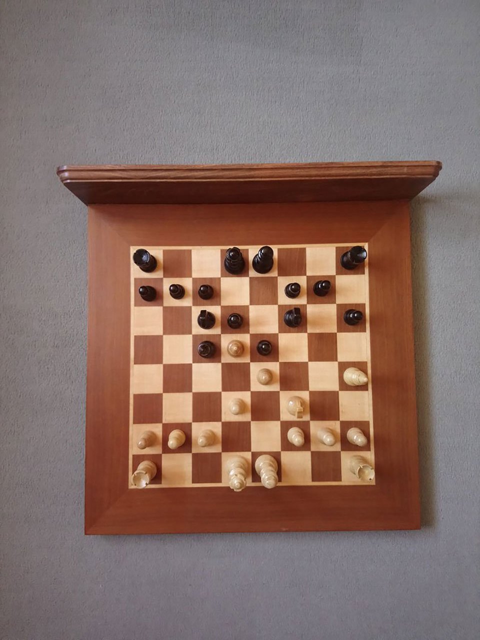 Chessboard Coat Rack