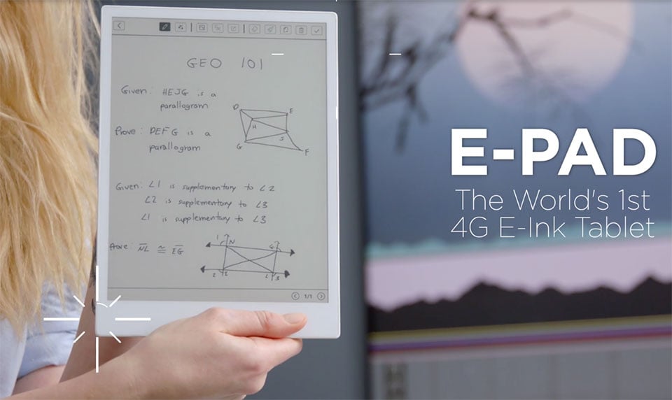 E-Pad E-ink Android Tablet