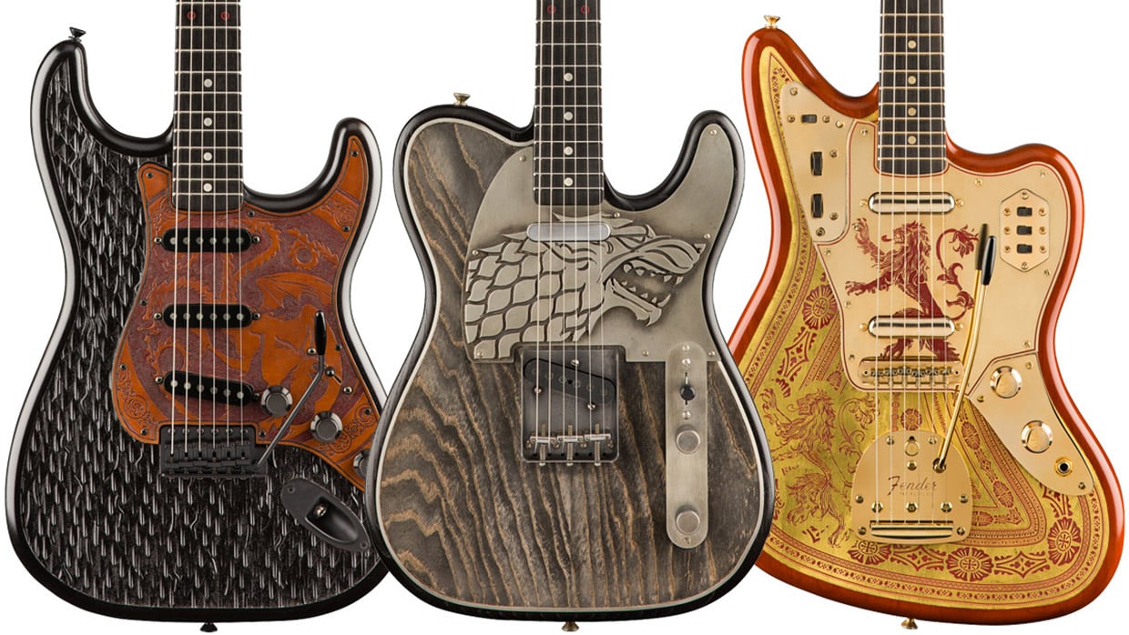 Fender x Game of Thrones Guitars