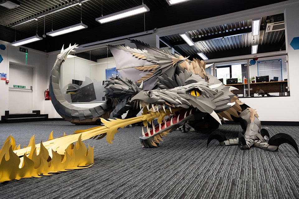 Game of Thrones Paper Dragon