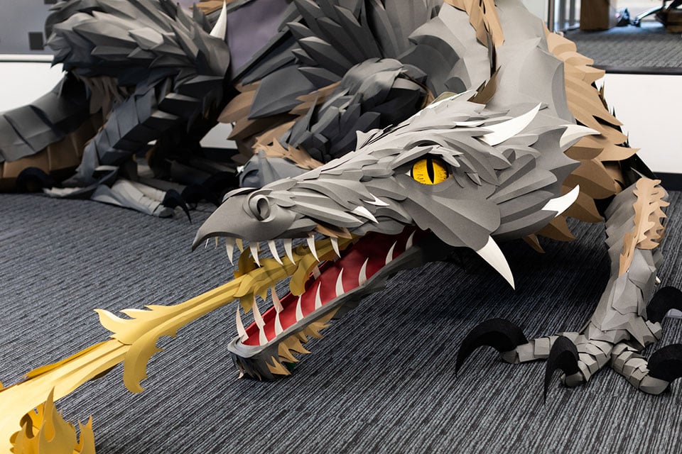 Game of Thrones Paper Dragon