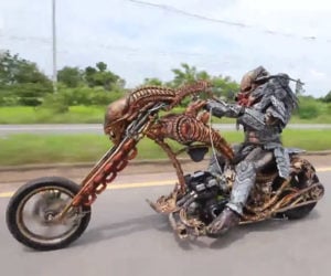 Predator Rides an Alien