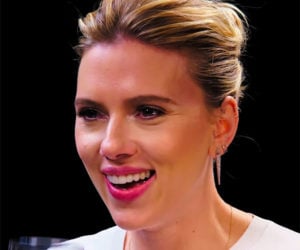 Scarlett Johansson vs. Hot Wings