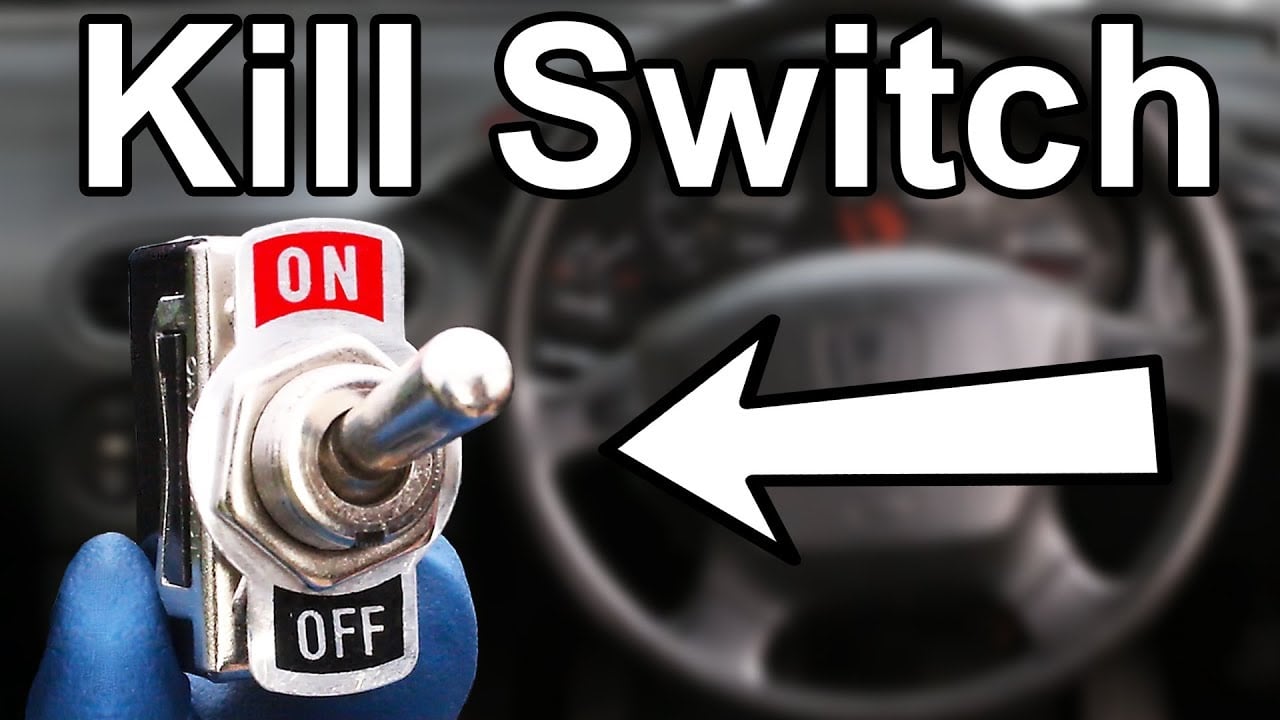 Here's How You Can Make and Install a Hidden Kill Switch for Your Car