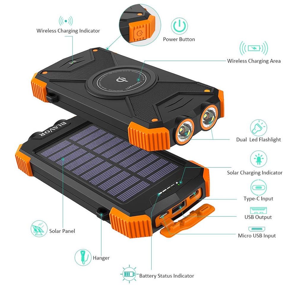 Multifunction Battery Pack Flashlight