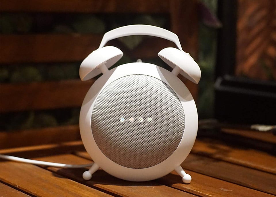 Turn Your Google Home Mini into a Retro Alarm Clock