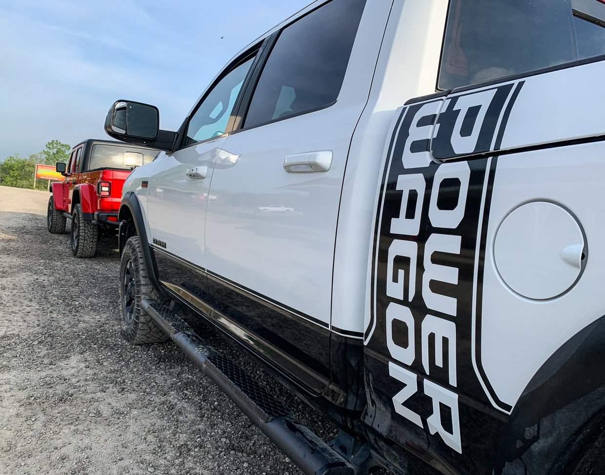 Jeep and Ram at Badlands